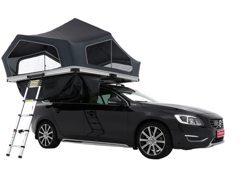 Light 220 rooftop tent black
